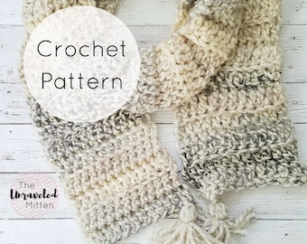 Super Easy Super Scarf | Beginner Crochet Pattern | PDF Download