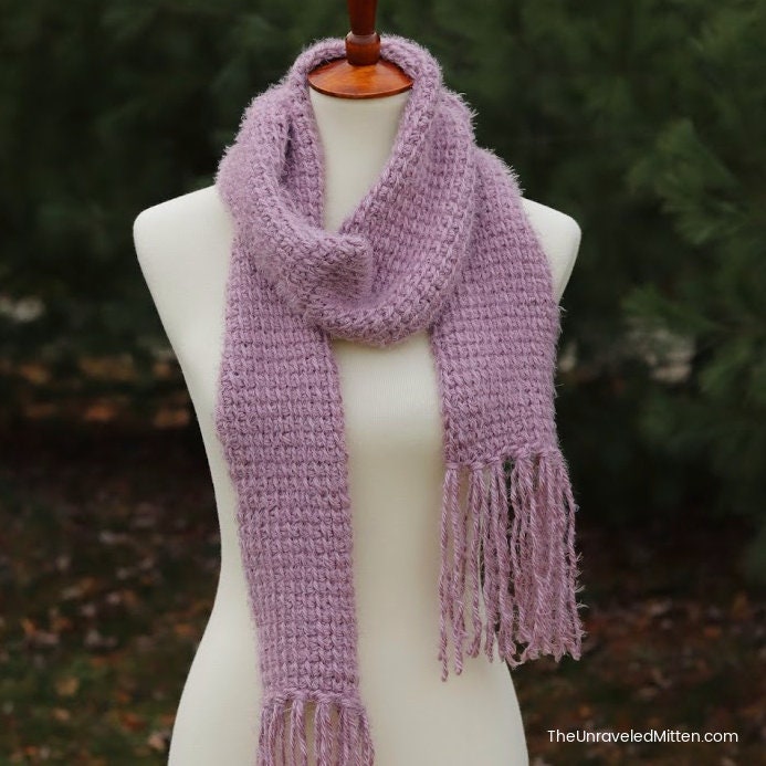 40 Crochet Techniques Patterns with Tunisian Scarves, Doilies, and Filet Designs 32 Easy Tunisian Crochet Scarf Pattern Briley Scarf