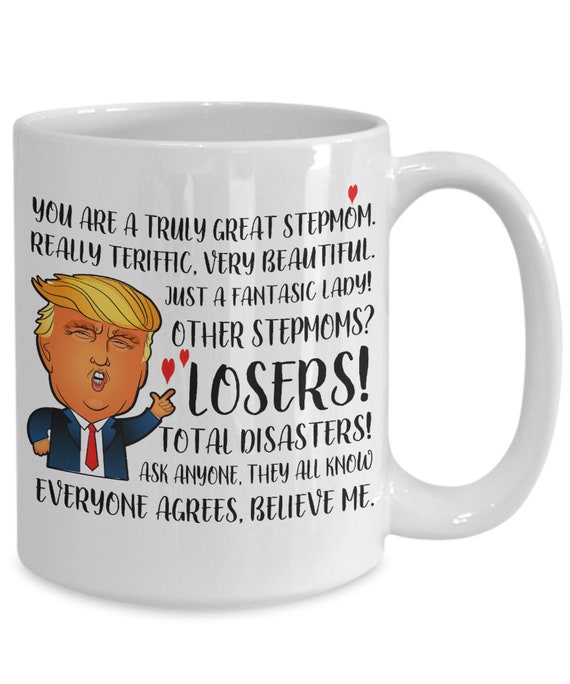 Gift for Mom Trump Mug Mothers Day Funny Coffee Cup Gifts for Mom from Daught...