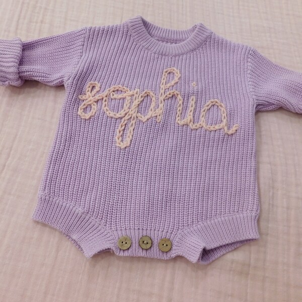 Embroidered Baby Etsy