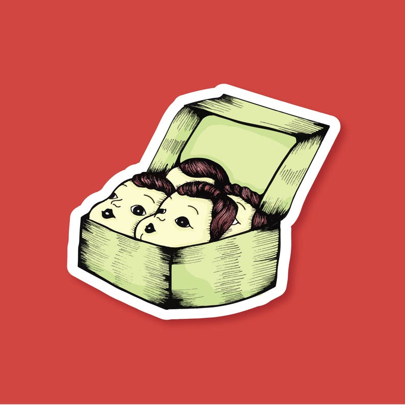 Cute Stickers/Funny Stickers/Weird Stickers/Creepy Cute Etsy