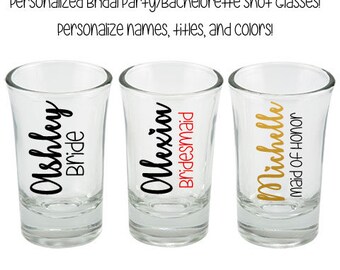 bridal party shot glasses bachelorette shot glass personalized shot glasses bridesmaid gifts wedding shot glass custom shot glasses - Custom Shot Glass bridal party shot glasses bachelorette shot glass personalized shot glasses bridesmaid gifts wedding shot glass custom shot glasses - Custom Shot Glass