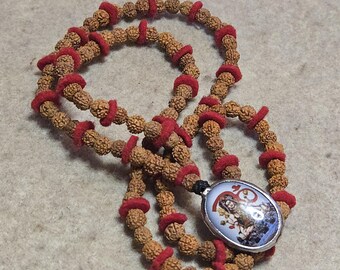 Shiva Rudraksha Mala Necklace