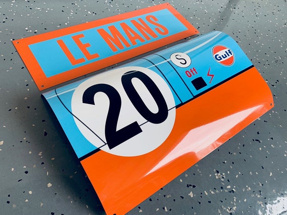 Martini Racing Ford Gt Man Cave Reproduction Garage Sign