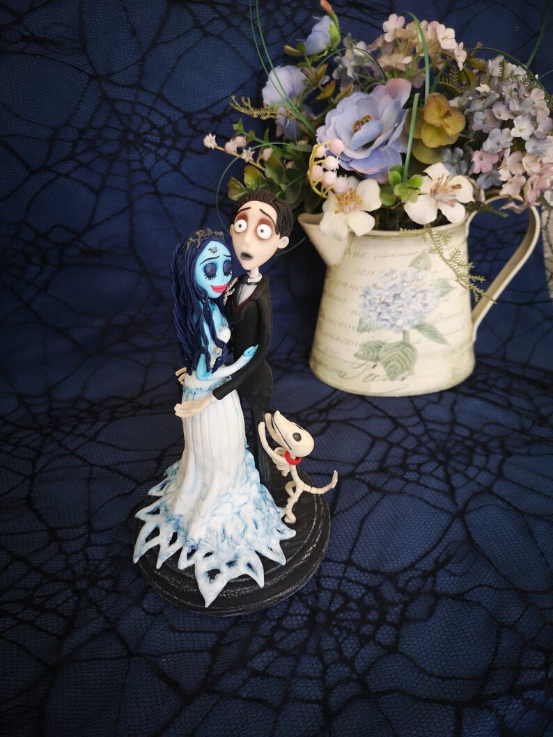 Tim Burton Corpse Braut Hochzeit Torten Topper Handmade Etsy