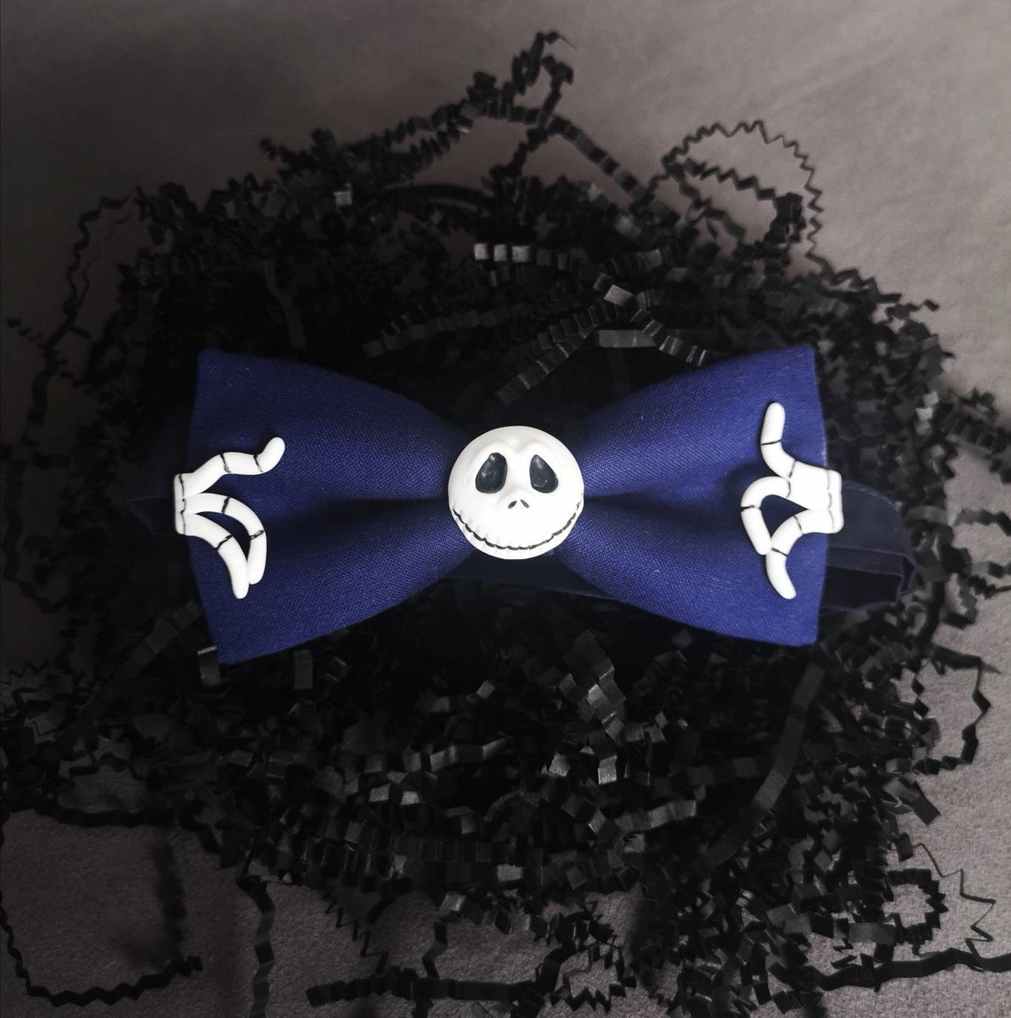 Jack Skellington Bow Tie Bowtie Men Gentleman Tim Burton The Etsy
