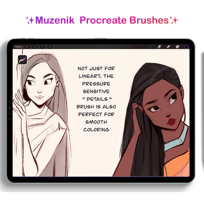 Procreate essential Painting brushes