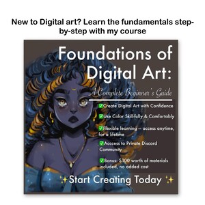 Muzenik Essential Procreate Brushes – 12 pennelli digitali per ritratti e anime immagine 12