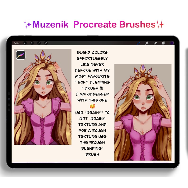 Procreate essential Painting brushes