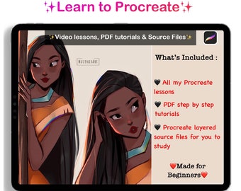 Procreate Tutorials for Beginners | Digital Art Classes for newbie