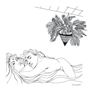 Sleepless Wives - Print