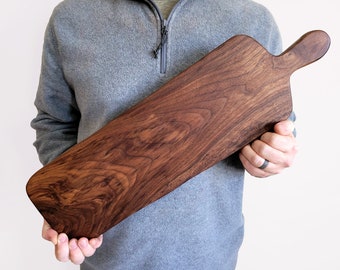 Charcuterie Board / Figured Black Walnut / One-of-a-Kind