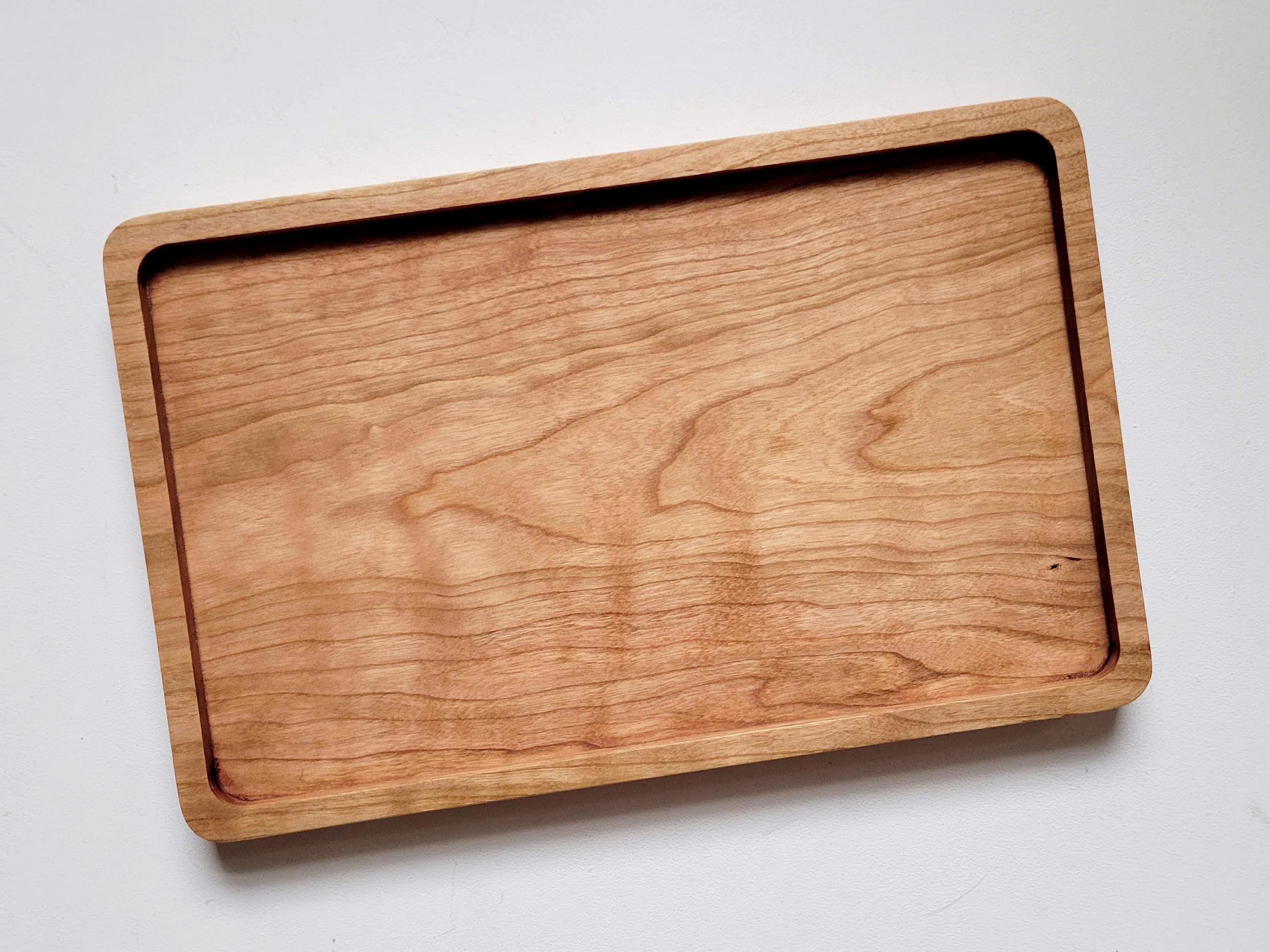 IGT WOOD TRAY Wウッドトレー W竹 CK-030 ④ Wood Tray / Cherry / Catchall + Valet Tray - Etsy