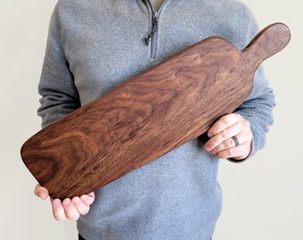 Charcuterie Board / Figured Birdseye Black Walnut / One-of-a-Kind