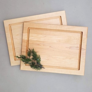 Cutting Board / Maple / Charcuterie / Juice Groove