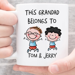 This Grandad, Grandfather, Taidy, Pops, Grandpa, Seanathair, Pappoús, Nonno, Abuelo belongs to, Birthday, New Baby, Fathers Day Gift