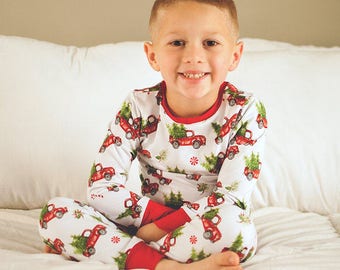christmas pajamas red trucks pajamas red trucks youth pajamas toddler pajamas baby pajamas christmas photos pajamas xmas pjs - Christmas Pjs Toddler christmas pajamas red trucks pajamas red trucks youth pajamas toddler pajamas baby pajamas christmas photos pajamas xmas pjs - Christmas Pjs Toddler