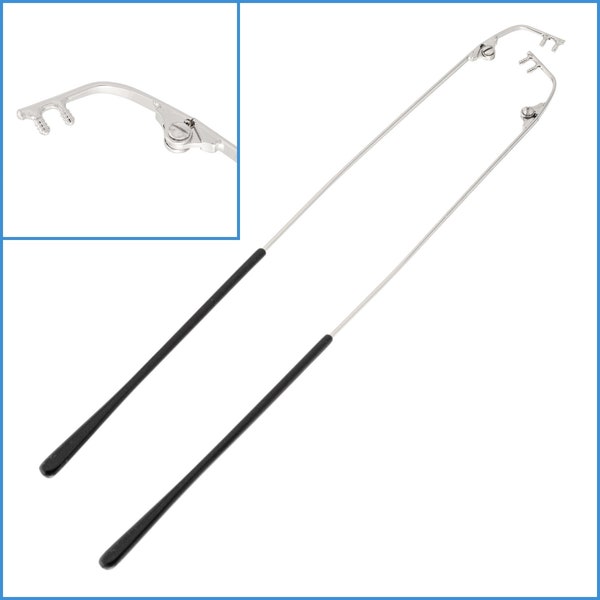 2pcs argent 16cm bras de lunettes sans monture en métal avec embouts de crochet d'oreille monture de lunettes barbes de 3mm lecture spécifications lunettes extrémité embout bras d'insertion