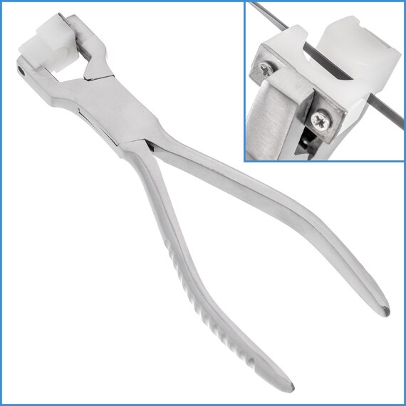 13mm Bridge Forming Bending Plier Nylon Optician Tool for Eyewear