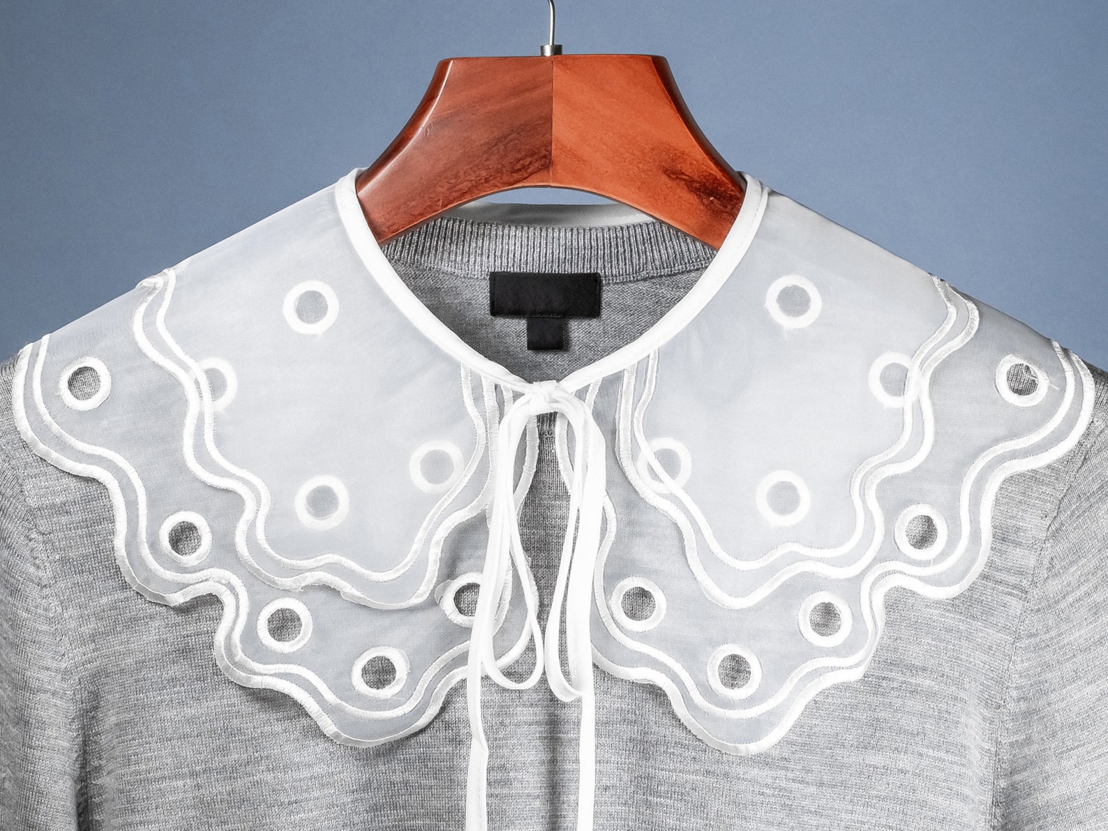 White Decorative Bertha Lace Sheer Collar Design for Women - Etsy Denmark