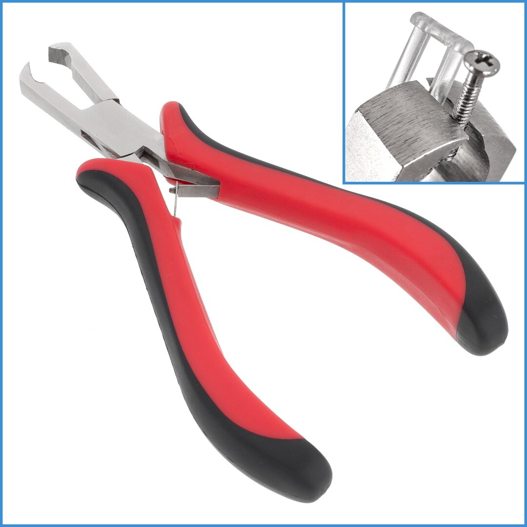 Screw Pin Grommet Cutter Pincer Plier Optician Tool Eyewear Glasses