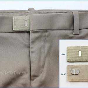 Waistband Extender Button for Pants or Skirt / Enlarge Pants, Belt Pants,  Skirts, Shorts, Jeans 