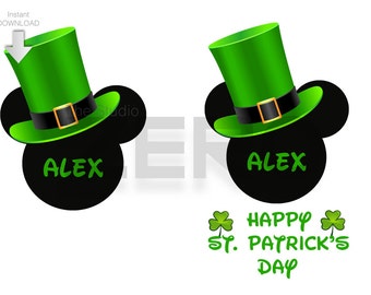 st patrick s day clipart disney shirt moanamaui etsy