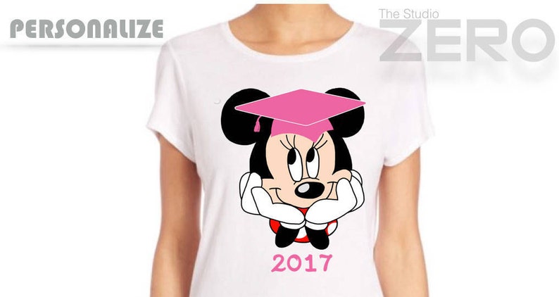Download Graduation 2017 Clipart Mickey Head Minnie Clipart | Etsy