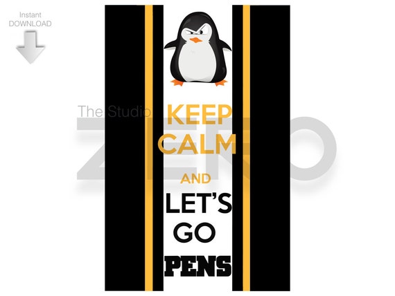 Keep Calm And Let S Go Pens Fan Art Digital Clipart Ice Etsy Keep Calm And Let S Go Pens Fan Art Digital Clipart Ice Etsy