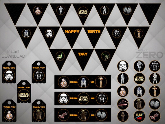 star wars party pack