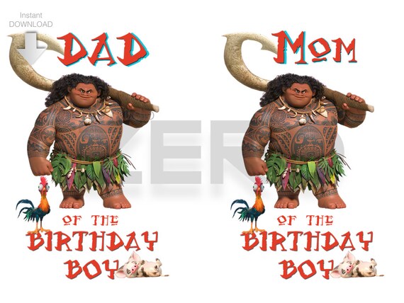 Moana Mom Dad Clipart Disney Moan Maui Shirt Birthday Boy Etsy Moana Mom Dad Clipart Disney Moan Maui Shirt Birthday Boy Etsy