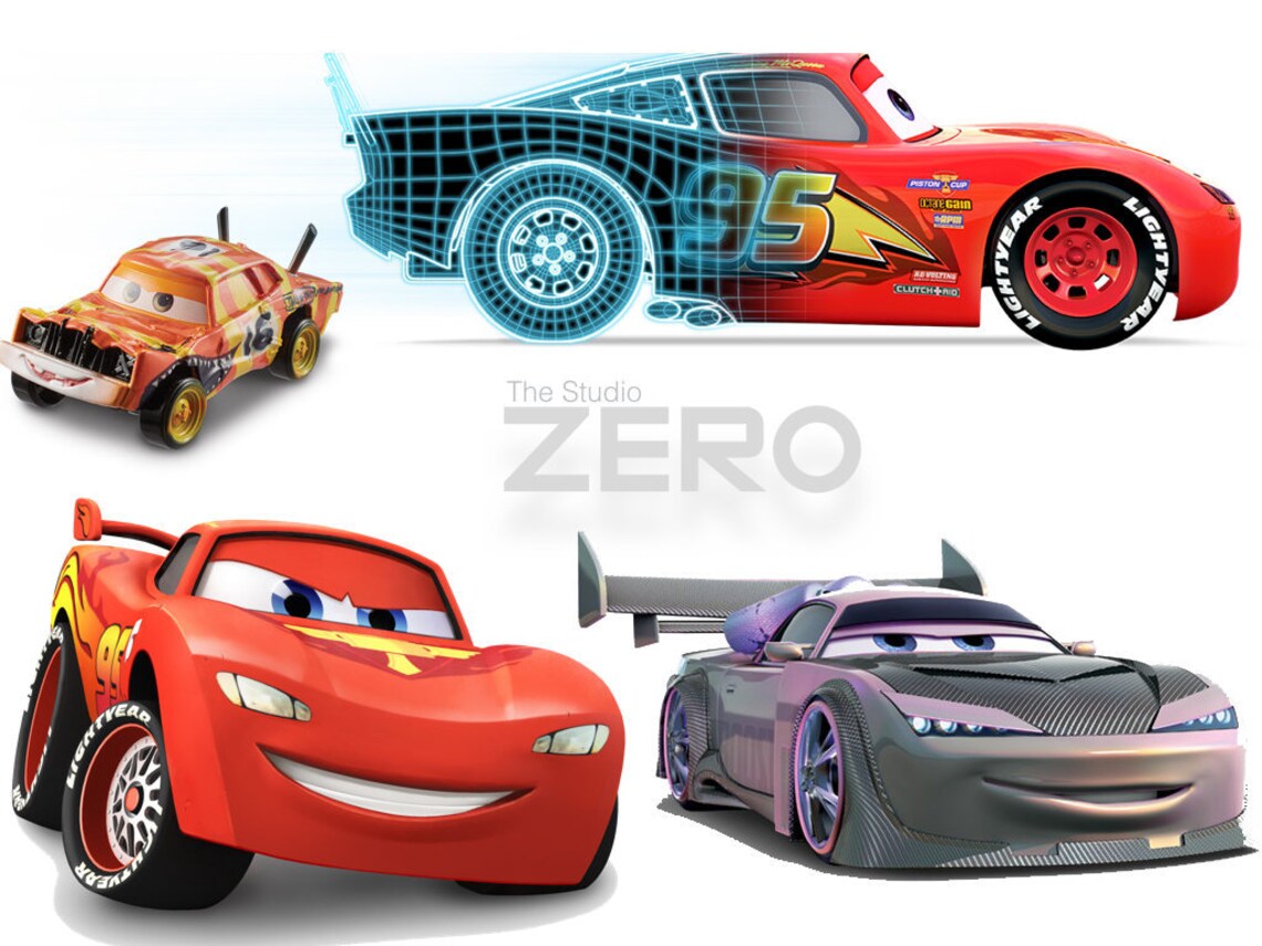 25 Cars 3 Clipart 72-300DPI PNG Instant Download - Etsy México
