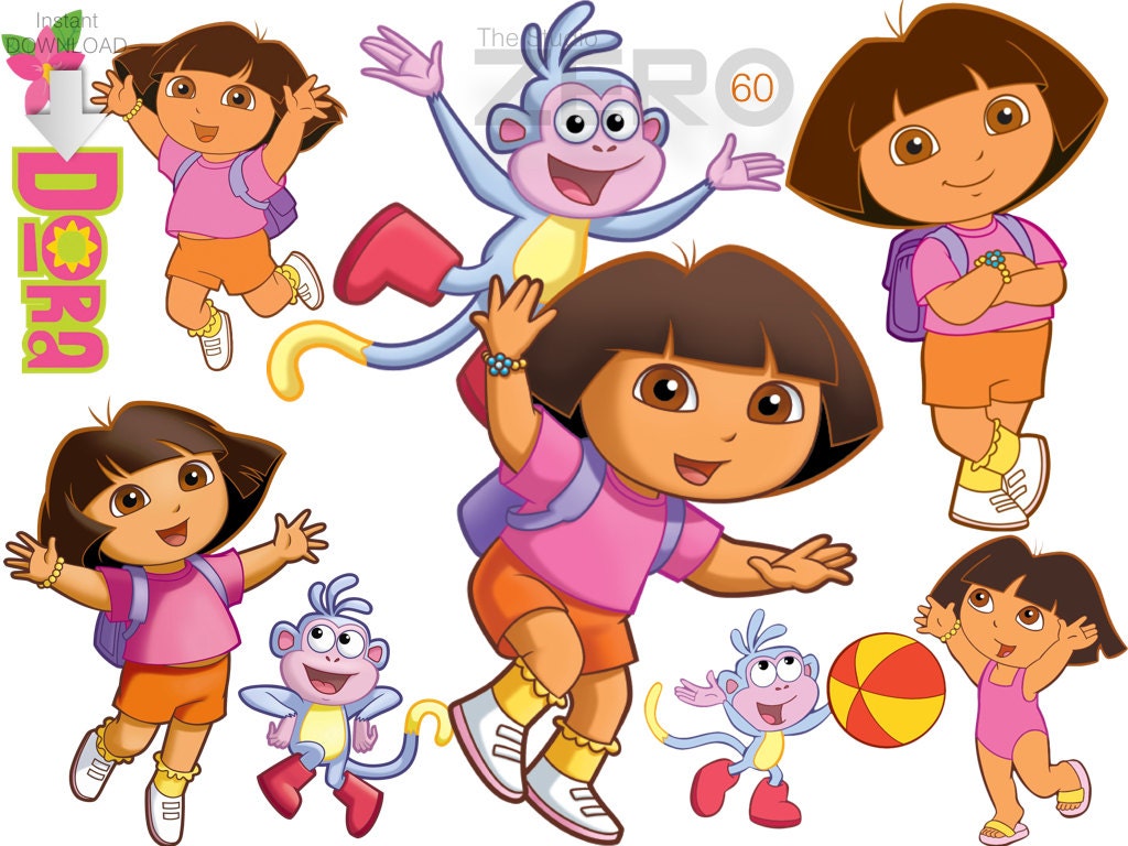 60 Dora the Explorer Clipart Instant Download 300DPI - Etsy Hong Kong 60 Dora the Explorer Clipart Instant Download 300DPI - Etsy Hong Kong