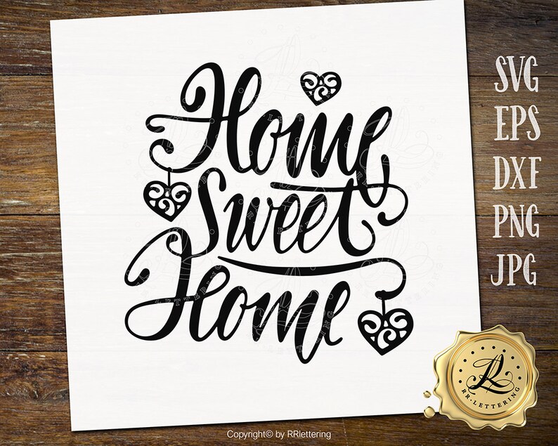 Free Free 171 Home Sweet Home Svg Etsy SVG PNG EPS DXF File