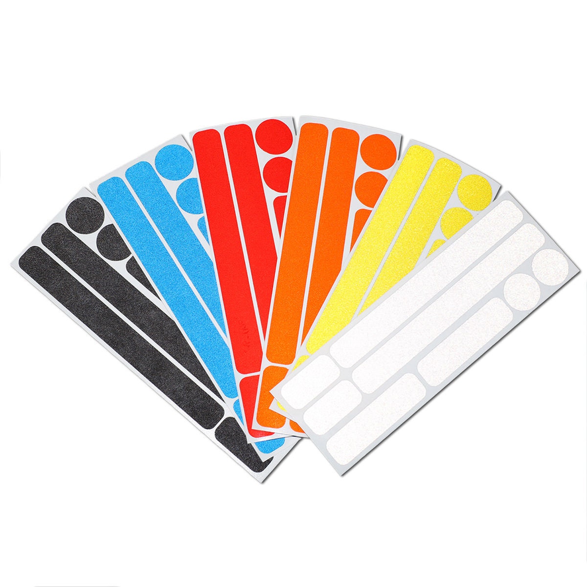 Reflective Stickers Decal Set, Safety Stickers, Reflective Decals for  Bicycles, Helmets, Vehicles, Strollers, Wheelchairs, Scooters 
