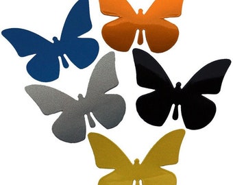 Reflektor Schmetterling Sticker zum Kleben