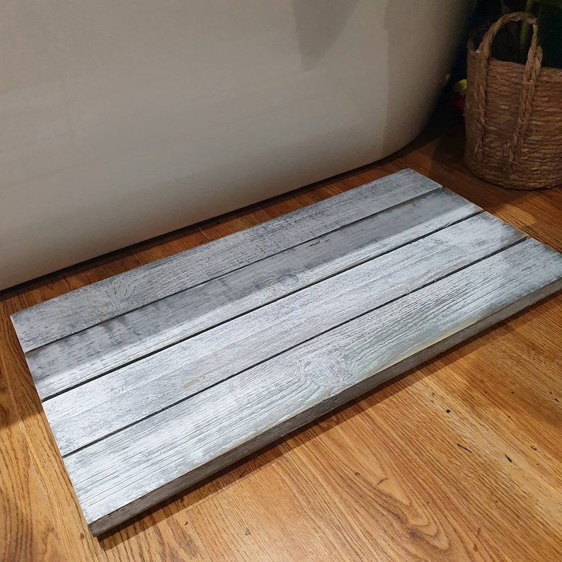 Luxury Handcrafted Wooden Bath Mat Duck Board Wooden Etsy