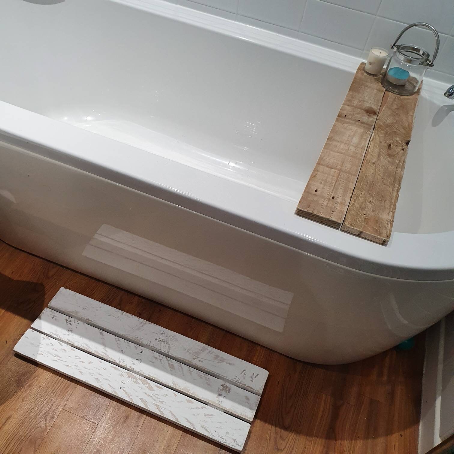 Luxury Handcrafted Wooden Bath Mat Duck Board Wooden Etsy