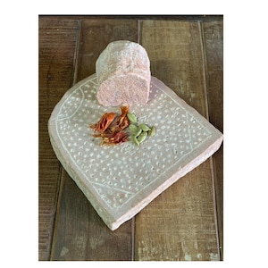 Stone silbatta, sil batta portable ammikallu or grindstones hand grinder , spice grinding stone, herb grinder, chutney grinding stone