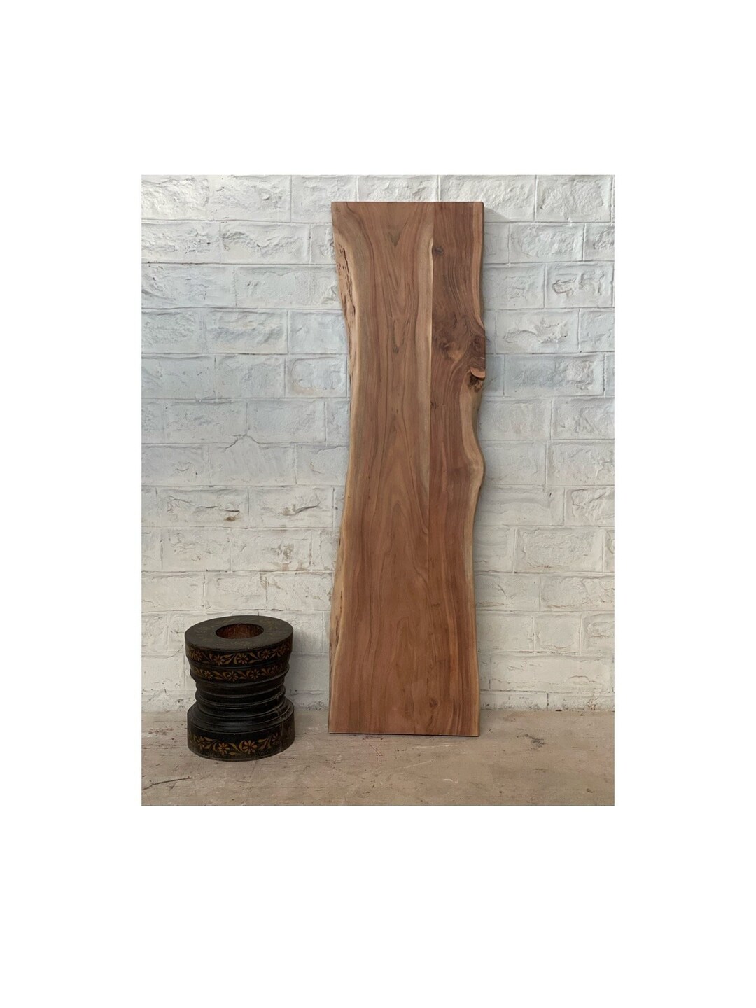 Rustic Acacia Wood Live Edge Dining Table Top, Acacia Wood Coffee Table