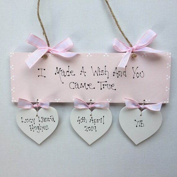personalised new baby girl gifts