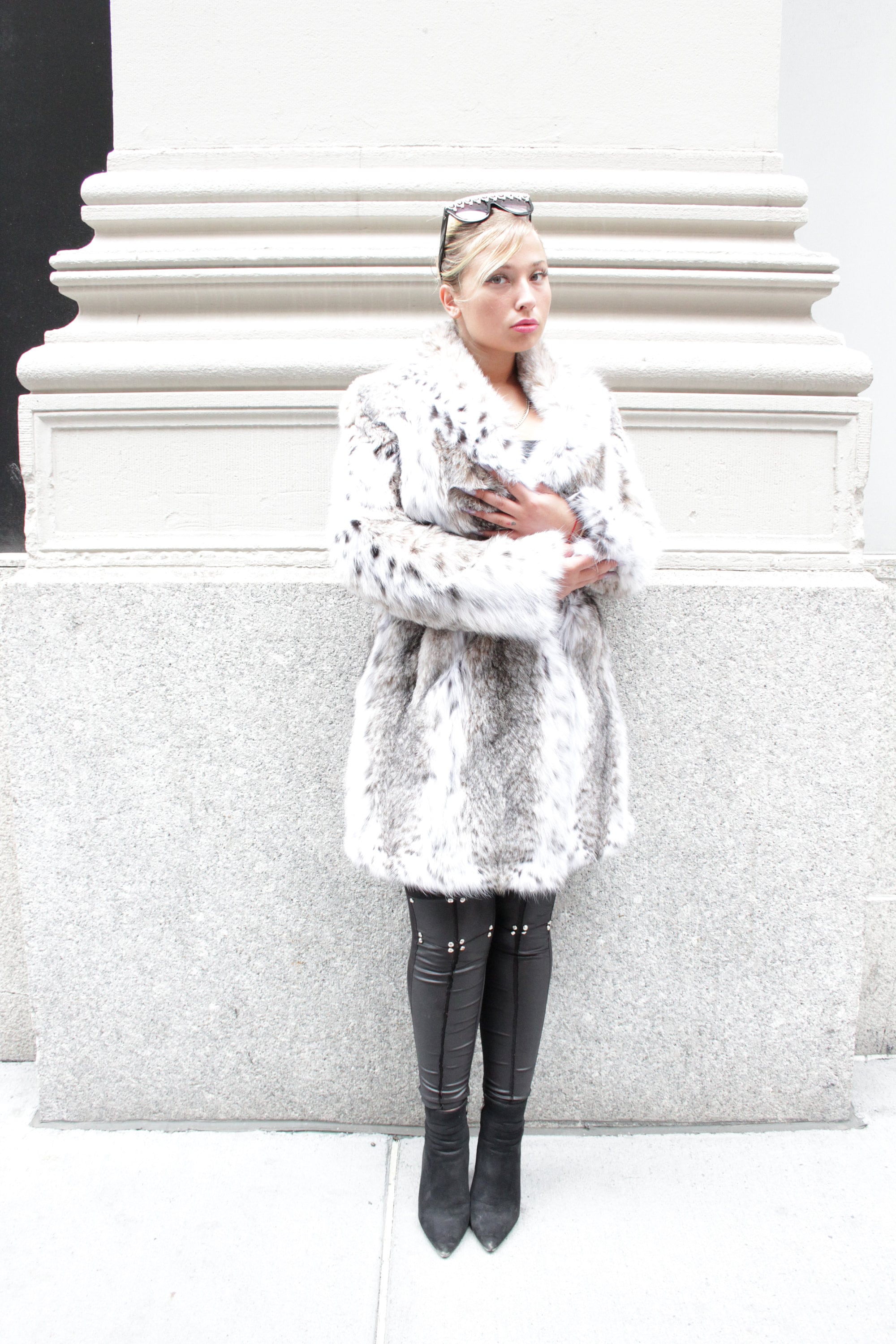 Stunning Genuine Bobcat Lynx Fur Coat Bobcat Coat Bobcat Fur Etsy