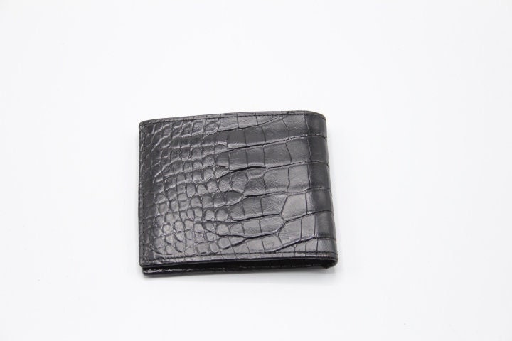 Zippy Wallet XL Semi matte alligator Black