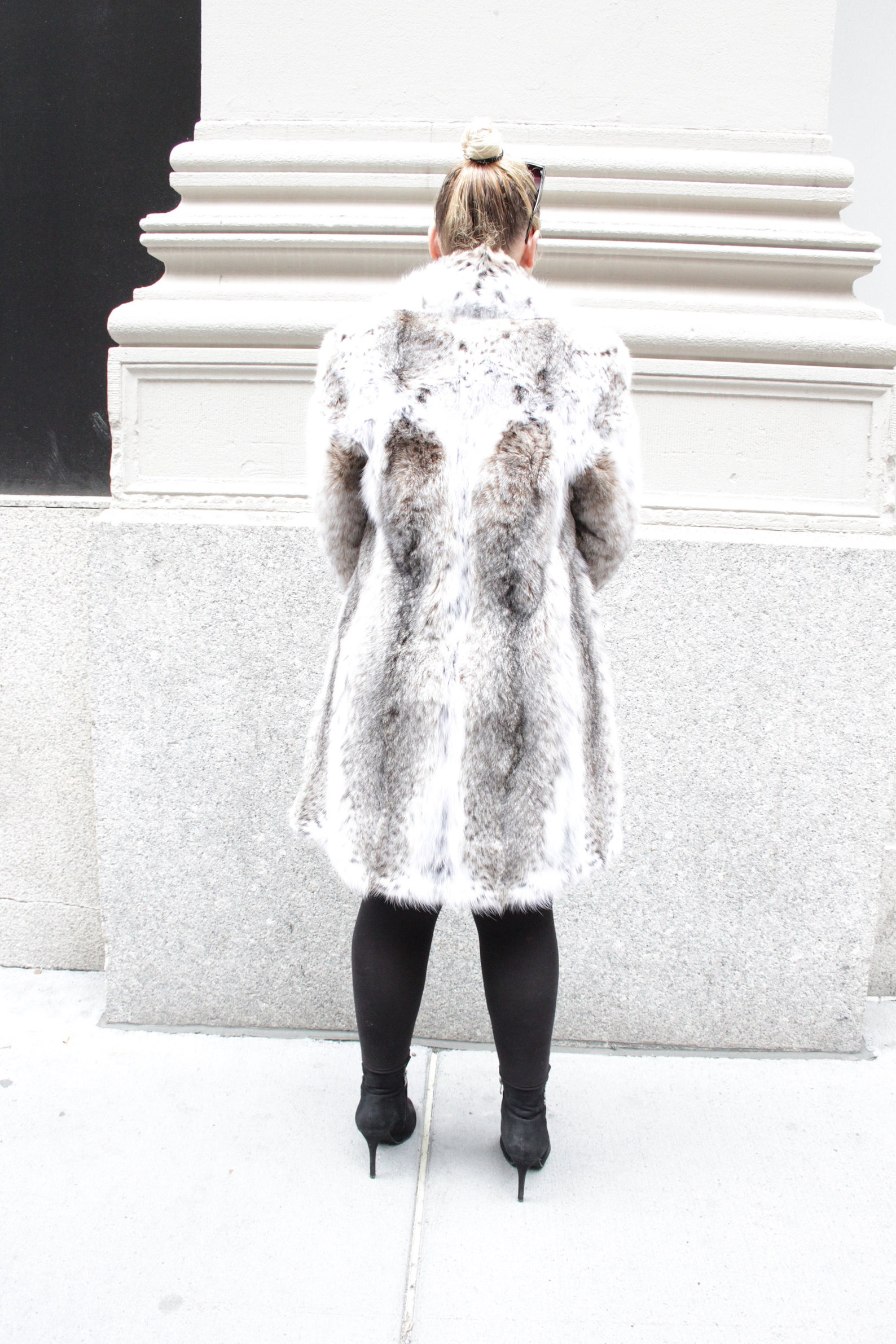 Stunning Genuine Bobcat Lynx Fur Coat Bobcat Coat Bobcat Fur Etsy