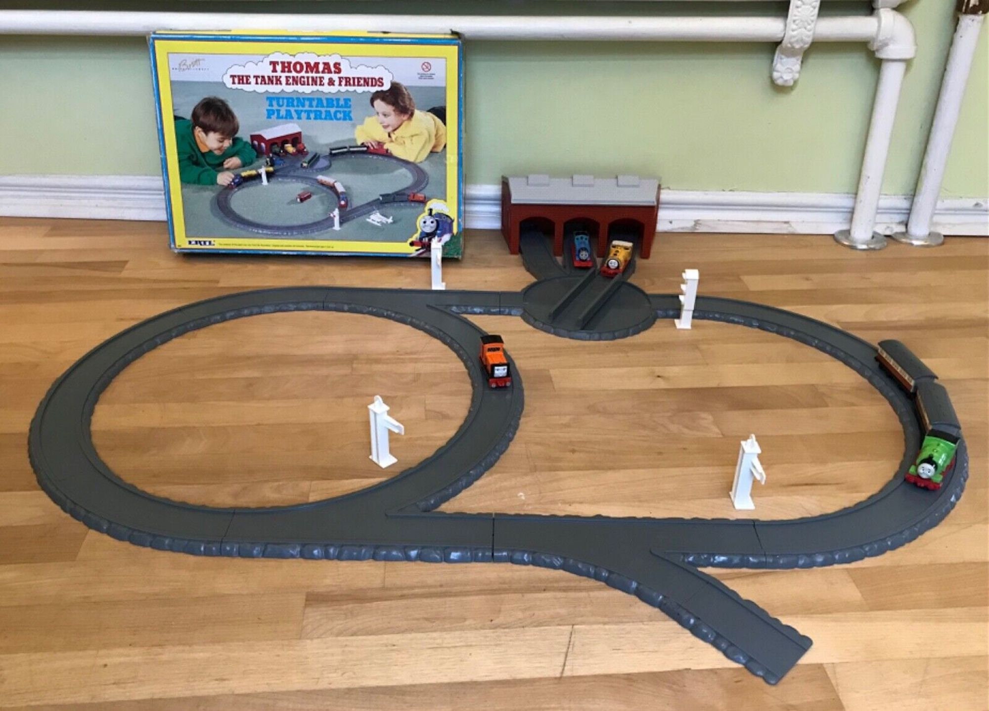 THOMAS Tank ENGINE & FRIENDS Turntable Playtrack 1996 Ertl in Etsy