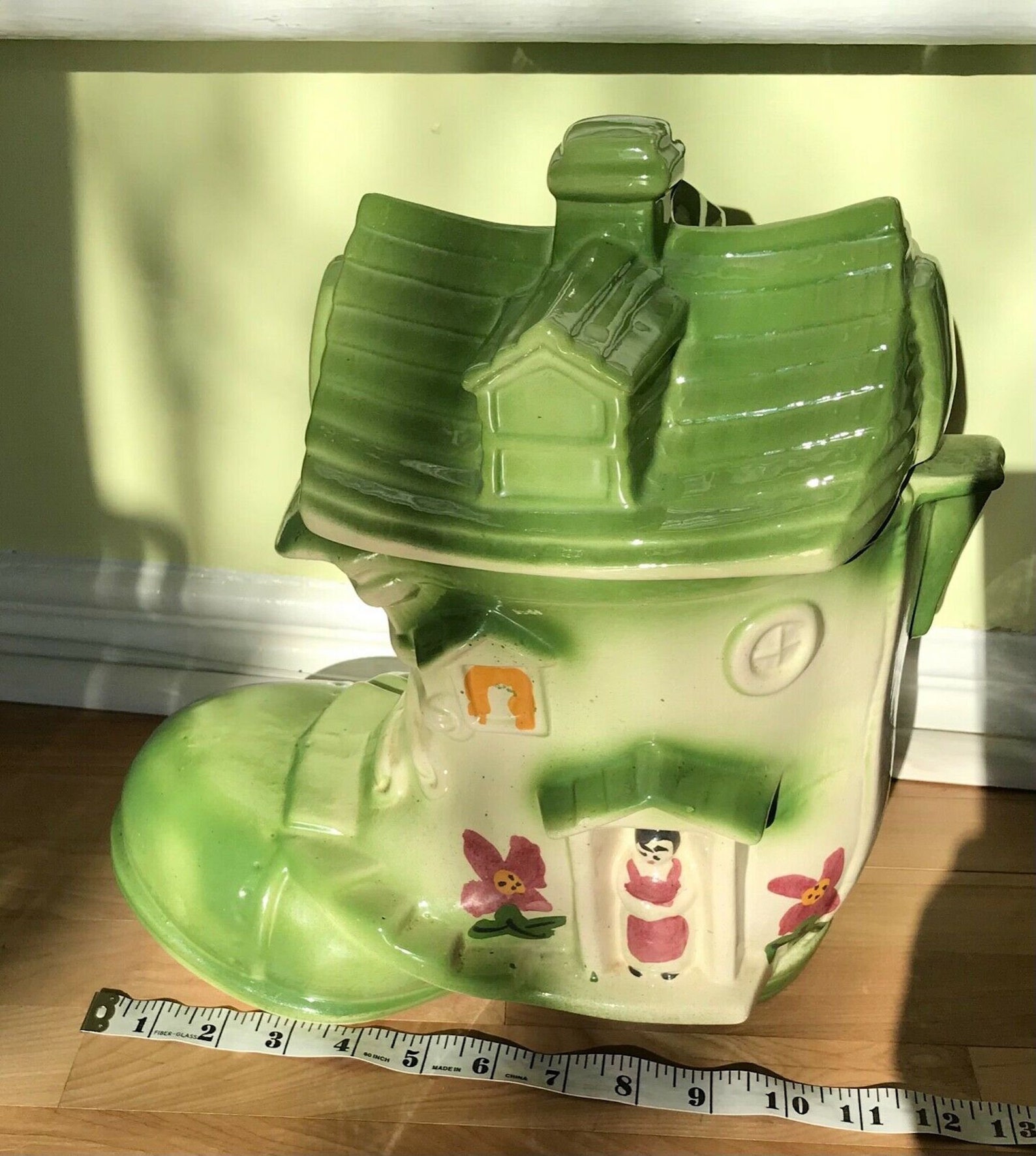Vintage Old Mother Hubbard Shoe House Cookie Jar Maurice of Etsy