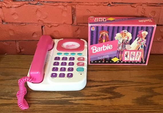 vintage barbie phone