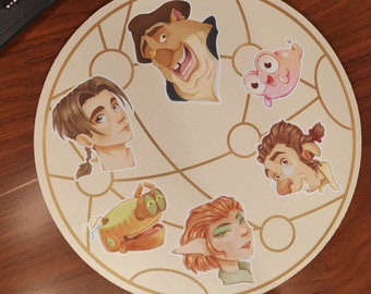 Treasure Planet Playmat | 20 cm