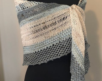 Cape May Crescent Shawl - Knitting Pattern