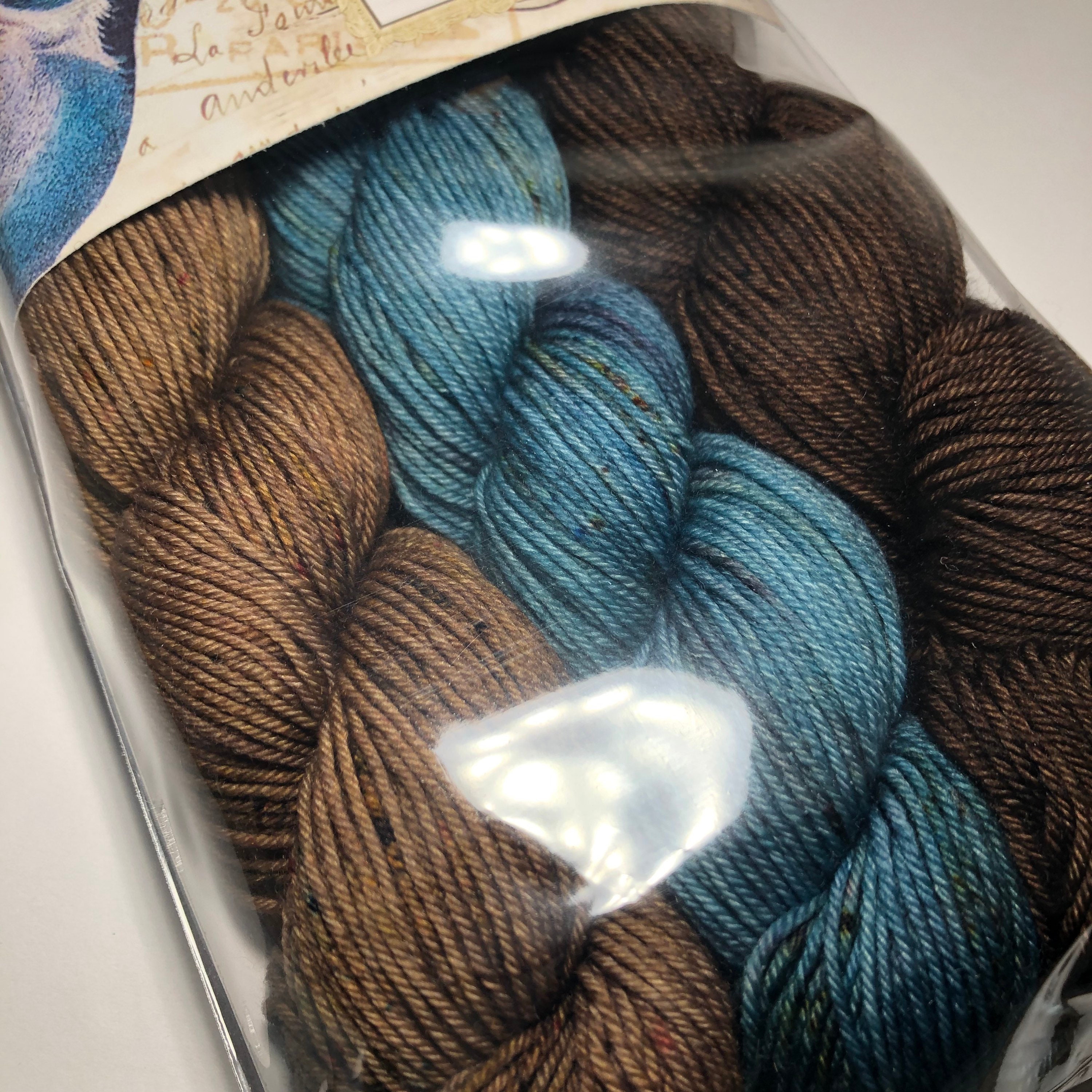 Hand Dyed Yarn Fade Fingering Kit Superwash Merino Etsy